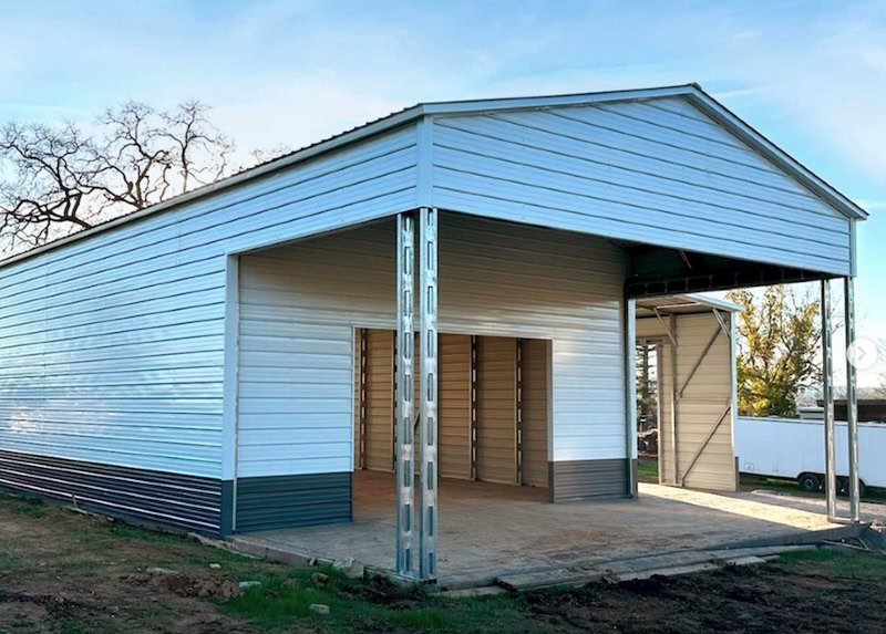 Garage with Patio